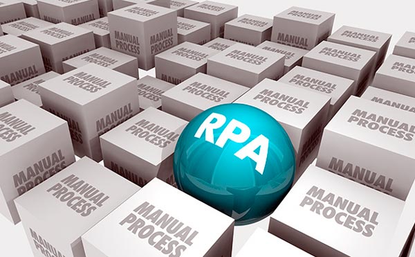 robots RPA en la industria financiera